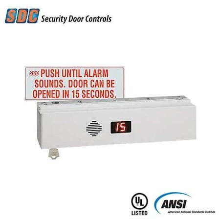 Sdc SINGLE EXIT CHECK W/VOICE/TONE/DIGITAL COUNTDOWN 1224VDC 628 W/DPS SDC-1511SNAKVD